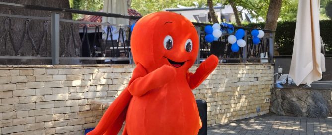 Oto hobotnica maskota Glavotok